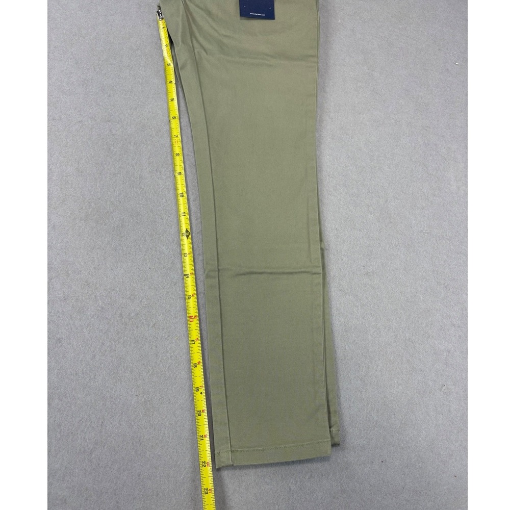 New with Tags Hackett London Boys olive chino pant size‎ 7/8Y adjustable waist - Picture 6 of 8